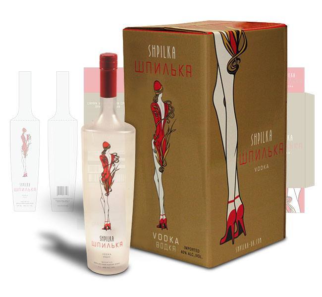 Red Crow Marketing - Sphilka Vodka Packaging