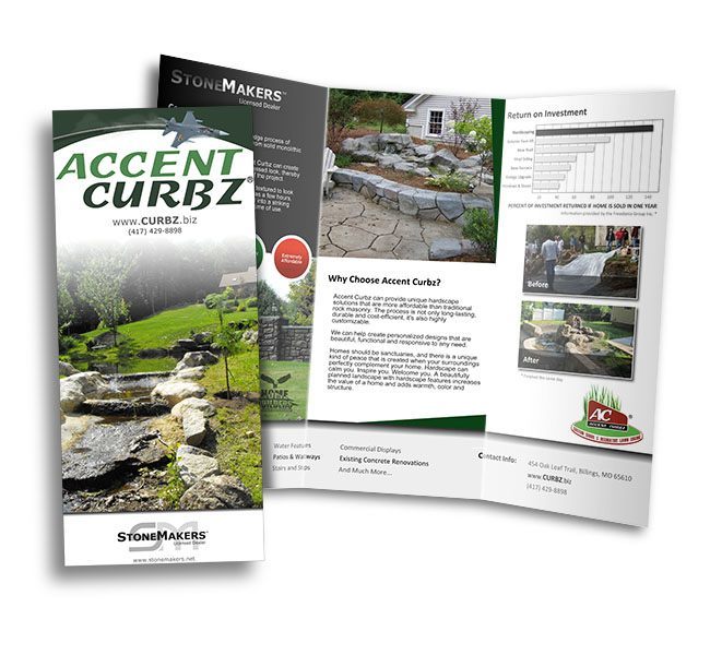 Red Crow Marketing - Accent Curbz Print Brochure