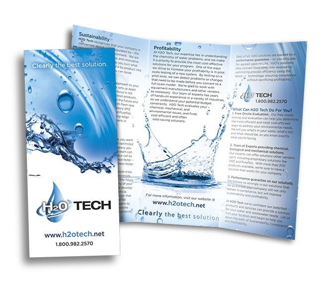 Red Crow Marketing - H2O Tech Print Brochure