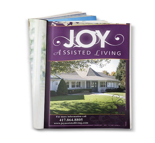 Red Crow Marketing - Joy Assisted Living Full Page Print Ad