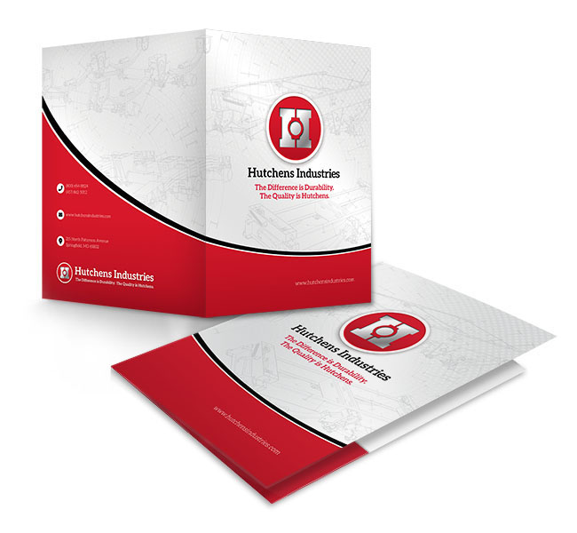 Red Crow Marketing - Graphic Design - Hutchens Industries Presentation Folder
