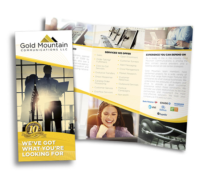 Red Crow Marketing - Gold Mountain General Services Brochure
