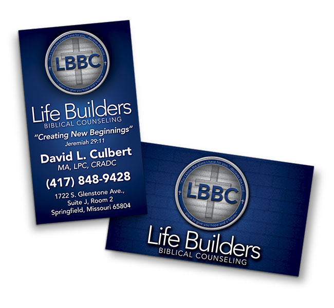 Red Crow Marketing Portfolio - Life Builders Business Card