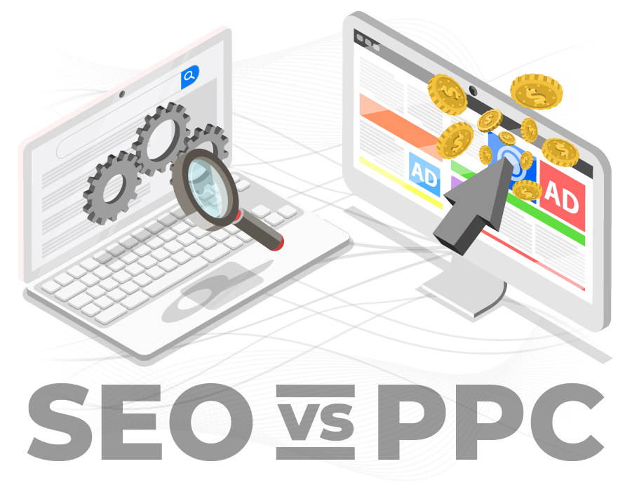 SEO vs PPC Search Engine Marketing (SEM) with Red Crow Marketing