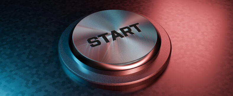 Start button, 3D manufactured button